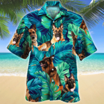 German Shepherd Dog Lovers Gift Hawaiian Shirt