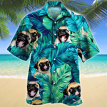 Pug Dog Lovers Gift Hawaiian Shirt