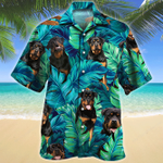 Rottweiler Dog Lovers Gift Hawaiian Shirt