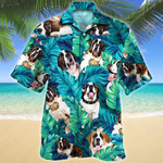 St. Bernard Dog Lovers Gift Hawaiian Shirt