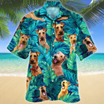 Irish Terrier Dog Lovers Hawaiian Shirt