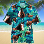 Clydesdale Horse Lovers Hawaiian Shirt