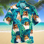 Rough Collie Dog Lovers Hawaiian Shirt