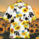 Border Collie Dog Lovers Sun Flower Hawaiian Shirt