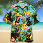 Miniature Pinscher Dog Lovers Pineapple Hawaiian Shirt
