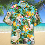 Alpaca Lovers Pineapple Hawaiian Shirt