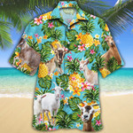 Goat Lovers Pineapple Hawaiian Shirt