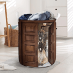 English Mastiff Dog Lovers Funny Laundry Basket