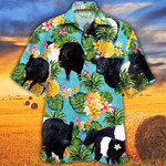 Belted Galloway Cattle Lovers Pineapple Hawaiian Shirt