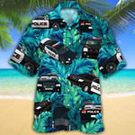 Police Cars Hawaiian Shirt