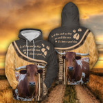 TX Longhorn Cattle Lovers A Good Day All Over Print Shirts
