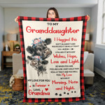 Grandma To Granddaughter Black Angus Cattle Lovers Premium Blankets