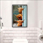 Highland Cattle Lovers Nice Butt Poster