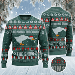 Honking Through The Snow All Over Print Sweater
