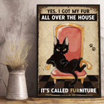 I Got My Fur All Over The House Poster