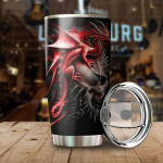 Dragon lover Stainless Steel Tumbler, Insulated Tumbler, Custom Travel Tumbler, Tumbler Coffee Mug, Insulated Coffee Cup