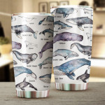 Love Whale Stainless Steel Tumbler, Insulated Tumbler, Custom Travel Tumbler, Tumbler Coffee Mug, Insulated Coffee Cup