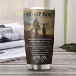 Father &amp; Son Hunting Partner For Life Stainless Steel Tumbler, Insulated Tumbler, Custom Travel Tumbler, Tumbler Coffee Mug, Insulated Coffee Cup
