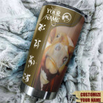 Love Cow Stainless Steel Tumbler, Insulated Tumbler, Custom Travel Tumbler, Tumbler Coffee Mug, Insulated Coffee Cup