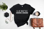 Gemini Unisex T-Shirt, Gemini Zodiac, Gemini Zodiac Sign, Gemini Horoscope, June Birthday V3 T-Shirt - Spreadstores
