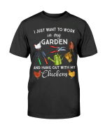 Garden T-Shirt - I Just Want To Work In My Garden T-Shirt - Spreadstores