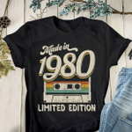 Made In 1980 Limited Cassette T-Shirt - Spreadstores