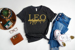Leo Zodiac Shirt, Leo Sign Gifts, Astrological Sign Shirt, Birthday Gift Idea For Her, Birthday Gift V2 Unisex T-Shirt - Spreadstores