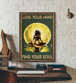 Lose Your Mind Find Your Soul Yoga Matte Canvas - Spreadstores
