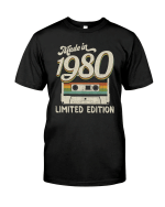 Made in 1980, Limited Edition 41st Birthday Gifts For Him For Her, Birthday Unisex T-Shirt KM0704 - Spreadstores