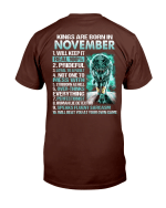 Kings Are Born In November Will Keep It Real 100% T-Shirt - Spreadstores