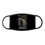 May Guy The Devil Saw Me With My Head Down Until I Said Amen Face Cover - Spreadstores