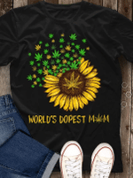 Sunflower Shirt World's Dopest Mom T-shirt KM3007 - Spreadstores