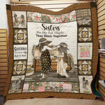 Sisters Are Like Fat Thighs They Stick Together Fleece Blanket - Spreadstores