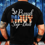 Proud Step-Dad Shirts Army Veterans Day T-Shirt - Spreadstores