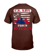 Proud Veteran US Navy Patriotic T-Shirt - Spreadstores