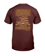 Veteran Shirt, Father's Day Shirt, Freedom Is Never More Than One Generation Away T-Shirt - Spreadstores