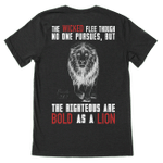 Veteran Shirt, The Righteous Are Bold As A Lion T-Shirt KM0308 - Spreadstores