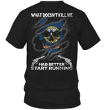 Veteran Shirt, Gun Shirt, What Doesn't Kill Me Had Better Start Running T-Shirt KM0307 - Spreadstores
