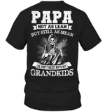 Veteran Shirt, Funny Quote Shirt, Papa Not As Lean But Still As Mean T-Shirt KM1606 - Spreadstores