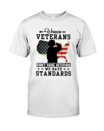 Veteran Shirt, Female Veteran, Women Veterans Don't Have Attitude Unisex T-Shirt KM3105 - Spreadstores