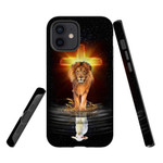 The Lion of Judah and the Lamb of God phone case