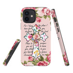 For I know I have plans I have for you Jeremiah 29:11 phone case