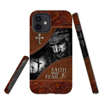 Faith over fear phone case