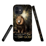 I'm no longer a slave to fear, Lion of Judah phone case