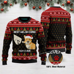 Best Welsh Corgi Mom Ever Funny Ugly Christmas Sweater Adult For Men & Women