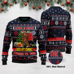 Bigfoot Lovers Christmas Funny Ugly Christmas Sweater Adult For Men & Women