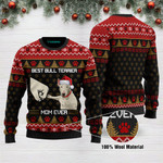 Best Bull Terrier Mom Ever Funny Ugly Christmas Sweater Adult For Men & Women