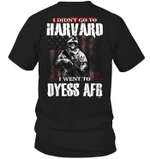 Veteran Shirt, Custom Shirt, Personalized Gifts, I Didn't Go To Harvard T-Shirt KM0107 - Spreadstores