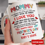 Personalized Mother Mug, Gift For Mother's Day, Say Them With My Smile Mug, Gift For New Mom - Spreadstores