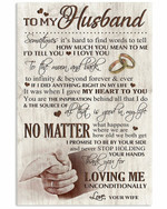 Personalized To My Husband I Can Not Promise I Will Be Here For The Rest Of Your Life Lion Canvas - Spreadstores